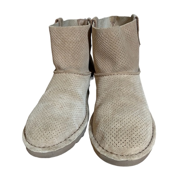 Ugg Classic Tawny Unlined Mini Perforated Boots - Picture 7 of 12
